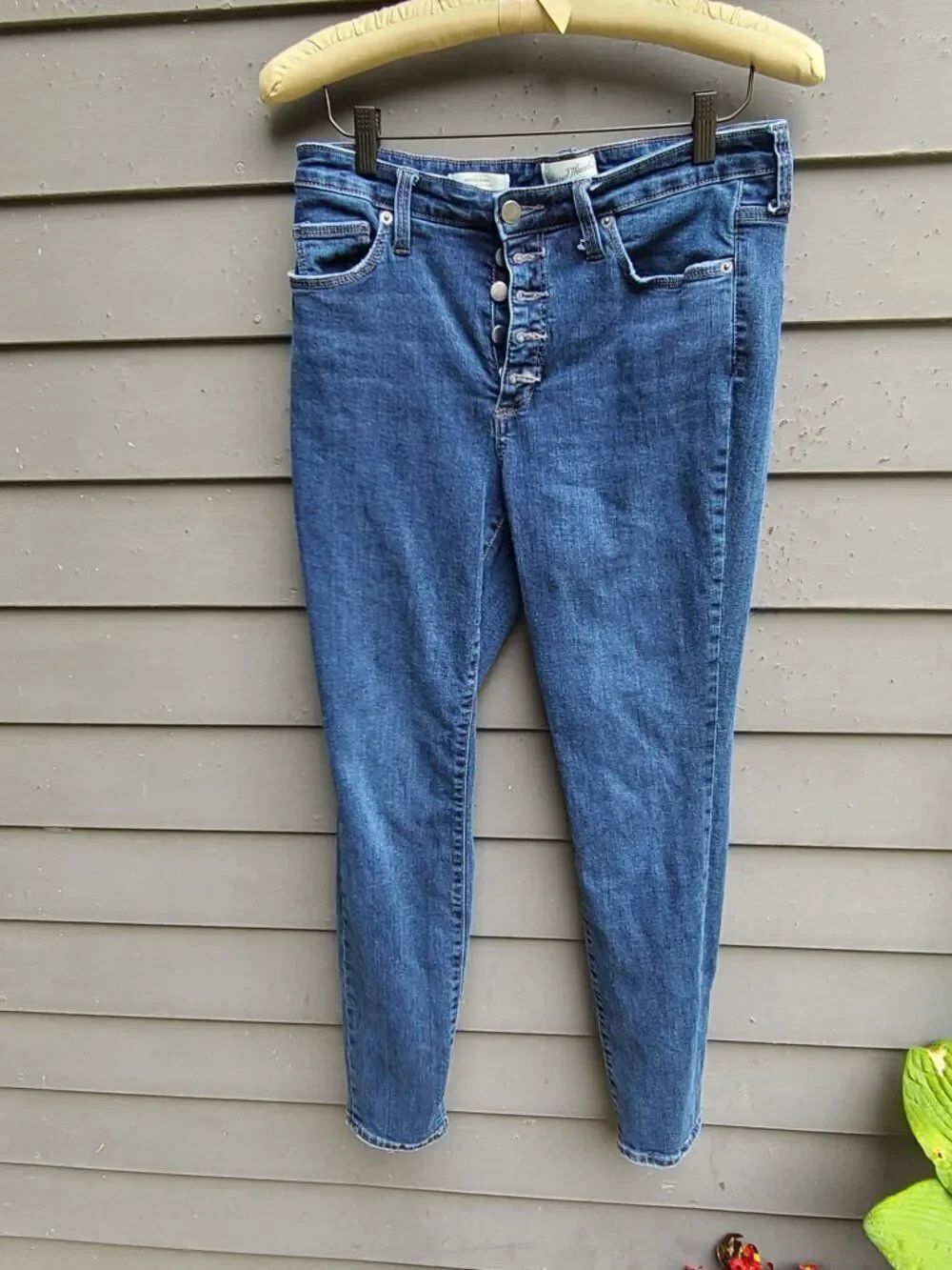 Universal Threads 5 Button Fly High Rise Skinny Jeans 10/30 - Picture 5 of 9